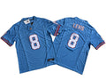 Mens Tennessee Titans #8 Will Levis Nike Light Blue Oilers Throwback Vapor F.U.S.E. Limited Jersey