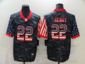 Men’s Tennessee Titans Derrick Henry #22 Gray Camouflage Jersey