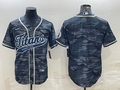 Men’s Tennessee Titans Gray Camouflage Blank Jersey