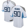 Mens Tennessee Titans Retired Player #90 Jevon Kearse Nike White Vapor F.U.S.E. Limited Jersey