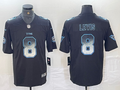 Men’s Tennessee Titans Will Levis #8 Black Jersey