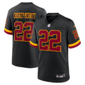 Mens Washington Commanders #22 Jacory Croskey-Merritt 2026 Black Alternate Vapor F.U.S.E.Limited Jersey