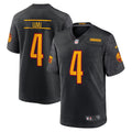 Mens Washington Commanders #4 Frankie Luvu Black Alternate Vapor Limited Jersey