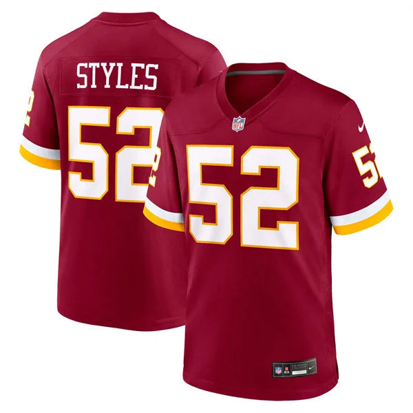 Mens Washington Commanders #52 Sonny Styles Nike 2026 Burgundy Vapor F.U.S.E.Limited Jersey