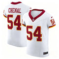 Mens Washington Commanders #54 Leo Chenal Nike 2026 White Away Vapor F.U.S.E.Limited Jersey