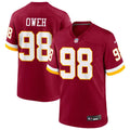 Mens Washington Commanders #98 Odafe Oweh Nike 2026 Burgundy Vapor F.U.S.E.Limited Jersey