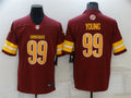 Men’s Washington Commanders #99 Chase Young Burgundy Vapor Limited Jersey