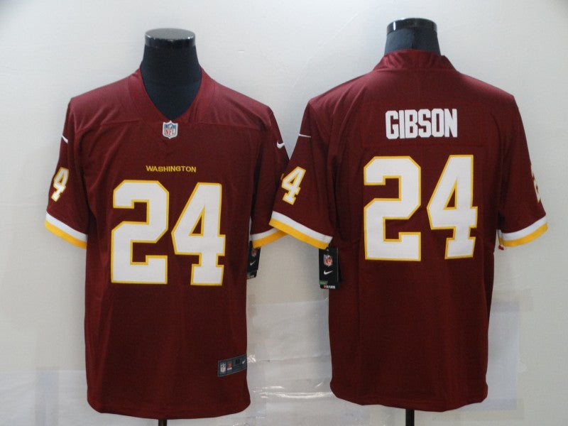 Men’s Washington Commanders Antonio Gibson #24 Red Jersey