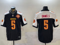 Men’s Washington Commanders Jayden Daniels #5 Black Alternate Vapor Limited Jersey