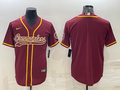 Men’s Washington Commanders Red Blank Jersey