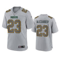 Mnes Green Bay Packers #23 Jaire Alexander Gray Atmosphere Fashion Game Jersey