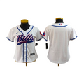 Women’s Bills Stitched Jerseys Fashion Team Blank